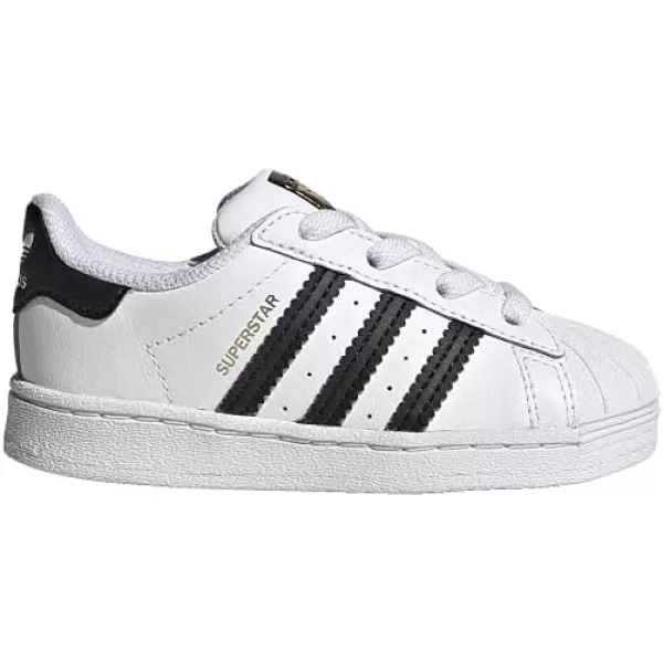 imageadidas UnisexBaby Superstar SneakerWhiteCore Black