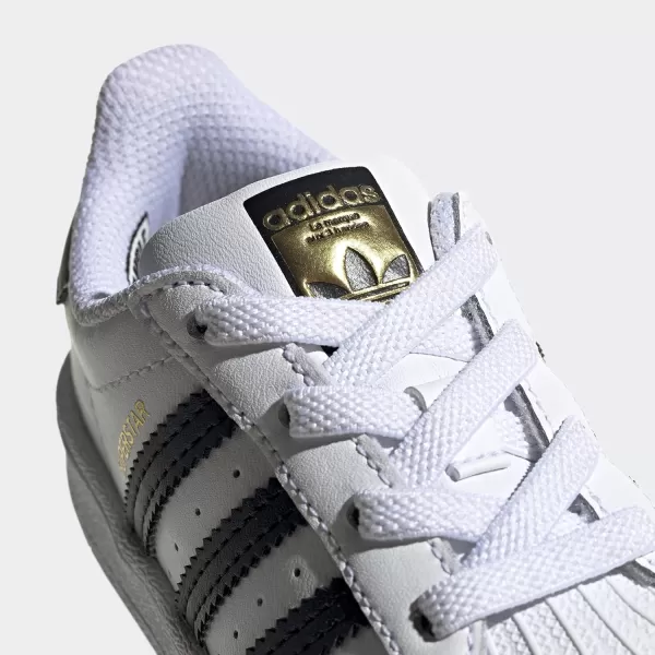 imageadidas UnisexBaby Superstar SneakerWhiteCore Black