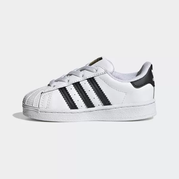 imageadidas UnisexBaby Superstar SneakerWhiteCore Black