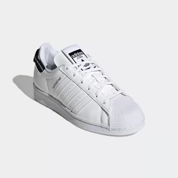 imageadidas UnisexBaby Superstar SneakerWhiteWhiteCore Black