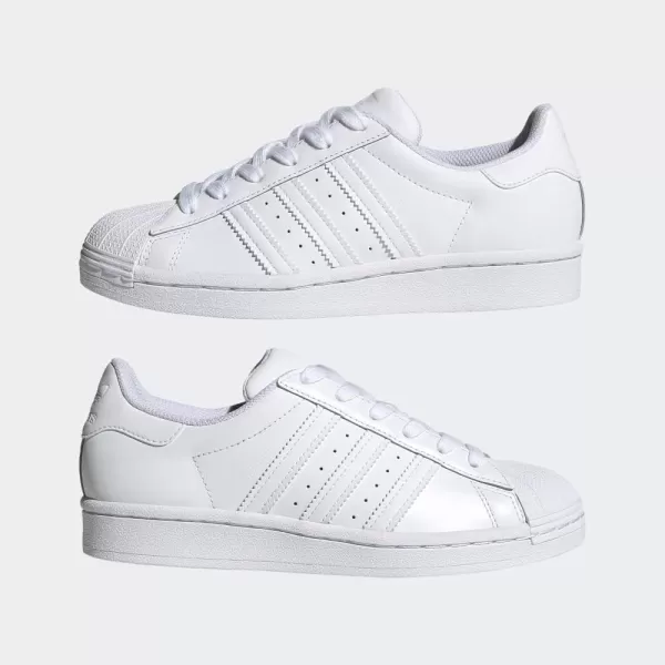 imageadidas UnisexBaby Superstar SneakerWhiteWhiteWhite