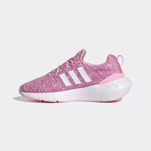 imageadidas UnisexChild Swift Run 22 SneakerTrue PinkWhiteVivid Pink