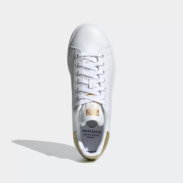 imageadidas Womens Stan Smith ShoesCloud WhiteCloud WhiteGold Metallic