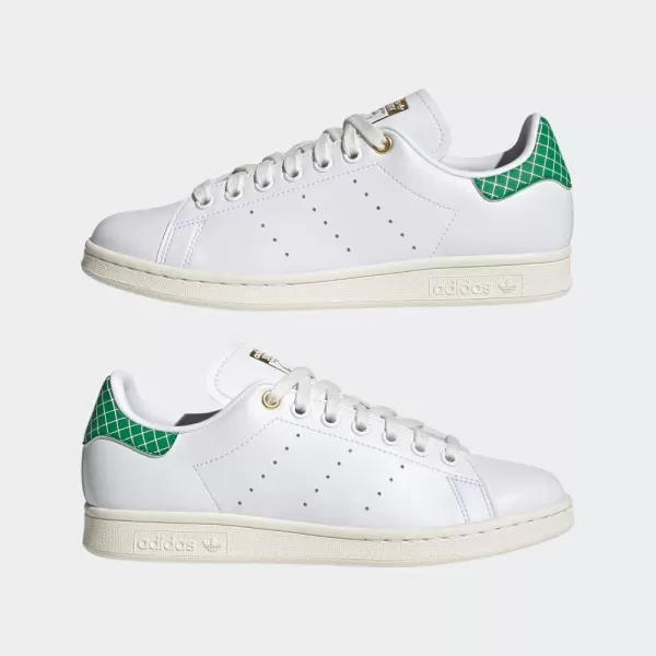 imageadidas Womens Stan Smith ShoesFuture WhiteGreenLegend Ink