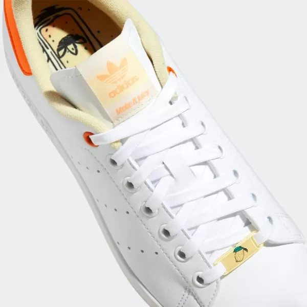 imageadidas Womens Stan Smith ShoesWhiteAlmost YellowOrange Rush