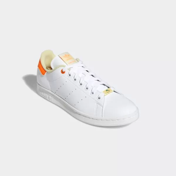 imageadidas Womens Stan Smith ShoesWhiteAlmost YellowOrange Rush