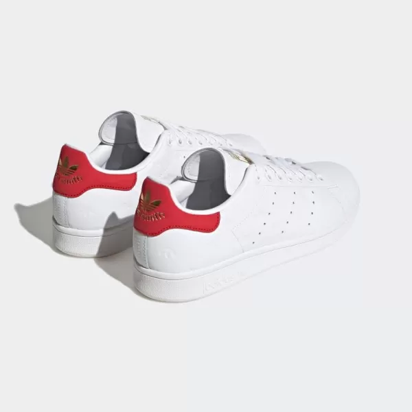 imageadidas Womens Stan Smith ShoesWhiteBetter ScarletGold Metallic