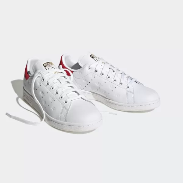 imageadidas Womens Stan Smith ShoesWhiteBetter ScarletGold Metallic