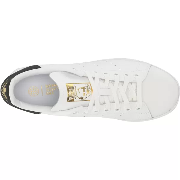 imageadidas Womens Stan Smith ShoesWhiteBlackGold