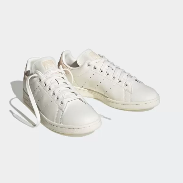 imageadidas Womens Stan Smith ShoesWhiteBliss OrangeSilver Metallic