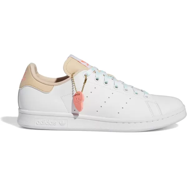 imageadidas Womens Stan Smith ShoesWhiteHalo BlushAcid Red