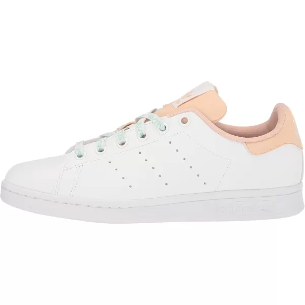 imageadidas Womens Stan Smith ShoesWhiteHalo BlushAcid Red