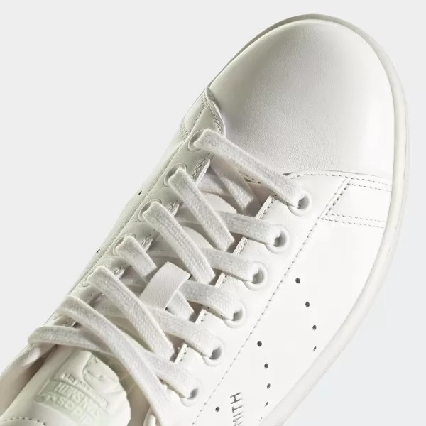 imageadidas Womens Stan Smith ShoesWhiteLinen GreenSilver Metallic