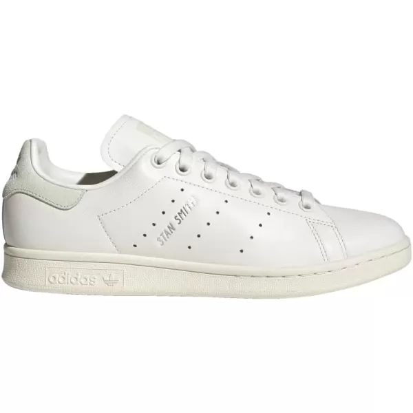 imageadidas Womens Stan Smith ShoesWhiteLinen GreenSilver Metallic