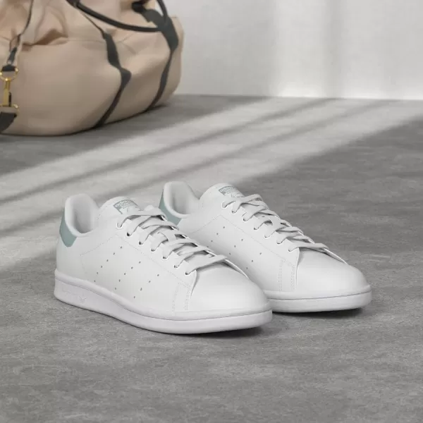 imageadidas Womens Stan Smith ShoesWhiteMagic GreyClear Pink