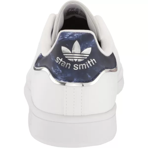 imageadidas Womens Stan Smith ShoesWhiteNight SkySilver Metallic