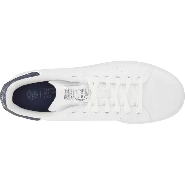 imageadidas Womens Stan Smith ShoesWhiteNight SkySilver Metallic