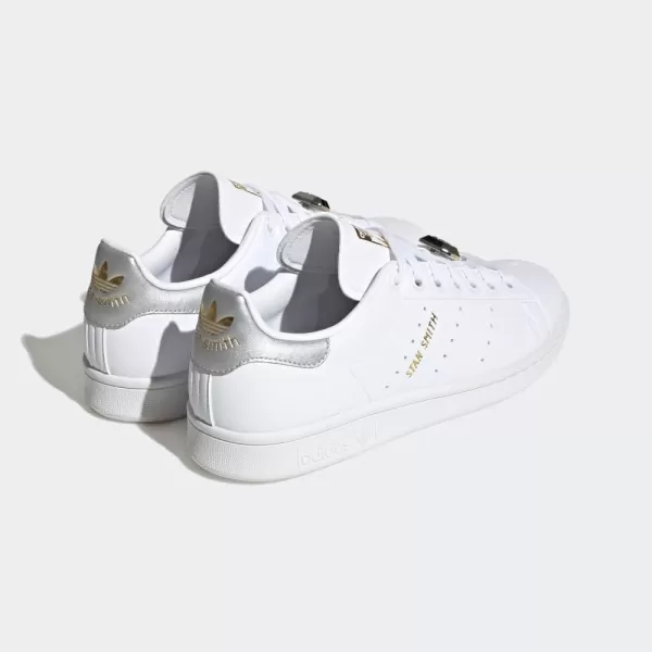 imageadidas Womens Stan Smith ShoesWhiteSilver MetallicGold Metallic