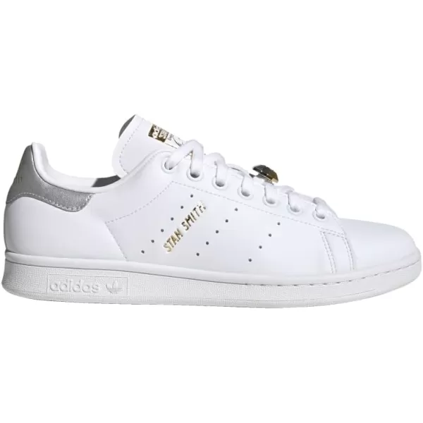 imageadidas Womens Stan Smith ShoesWhiteSilver MetallicGold Metallic