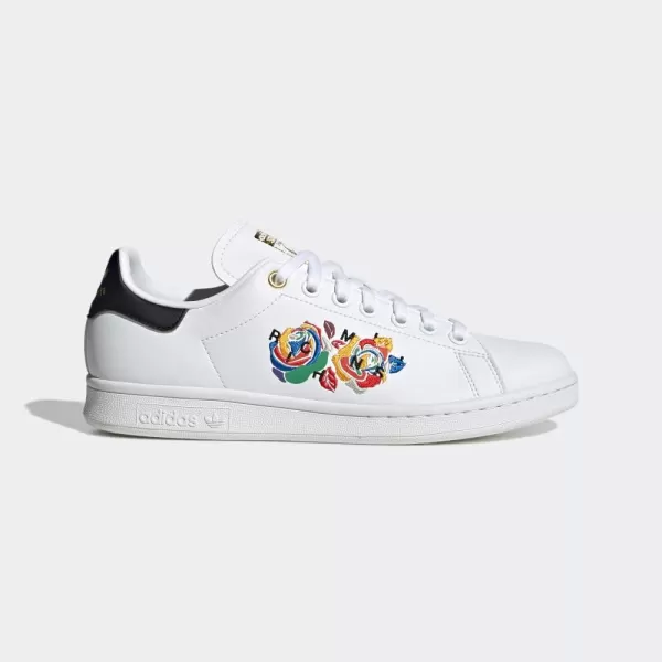 imageadidas Womens Stan Smith ShoesWhiteSupplier ColourGold Metallic