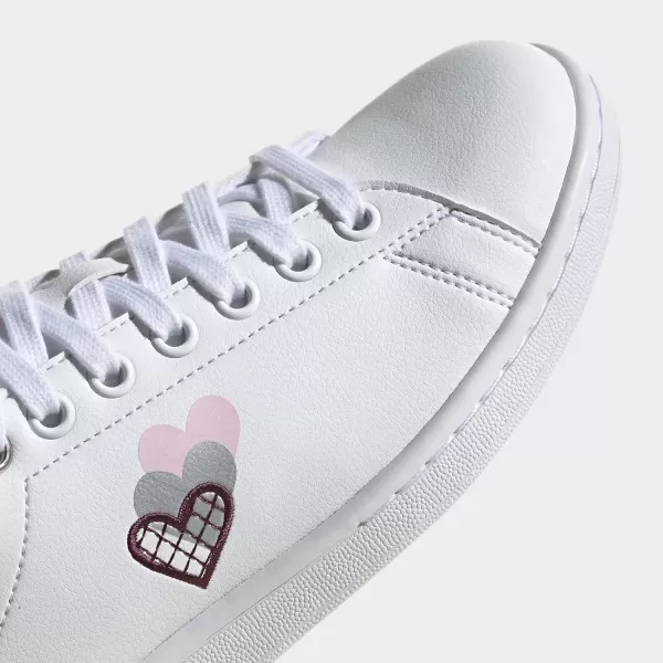 imageadidas Womens Stan Smith ShoesWhiteVictory CrimsonClear Pink