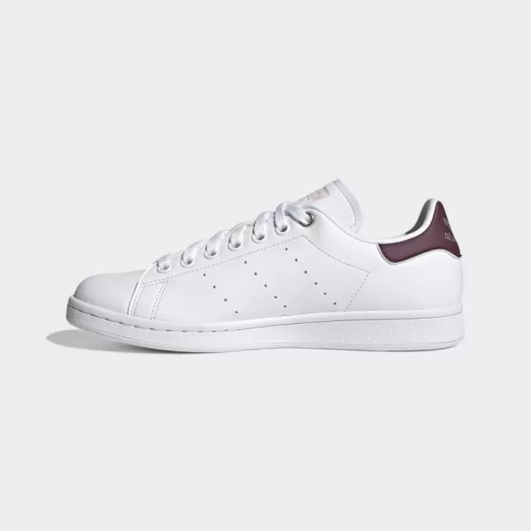 imageadidas Womens Stan Smith ShoesWhiteVictory CrimsonClear Pink