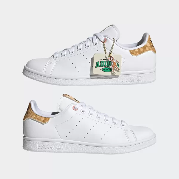 imageadidas Womens Stan Smith ShoesWhiteWonder MauveBlack Disney