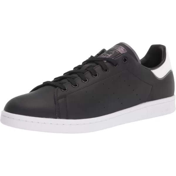 imageadidas Mens Stan Smith SneakerCore BlackBlackWhite