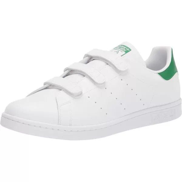 imageadidas Mens Stan Smith SneakerCore WhiteWhiteGreen