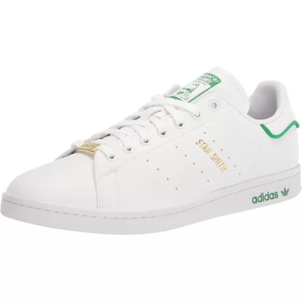 imageadidas Mens Stan Smith SneakerWhiteGreenPurple