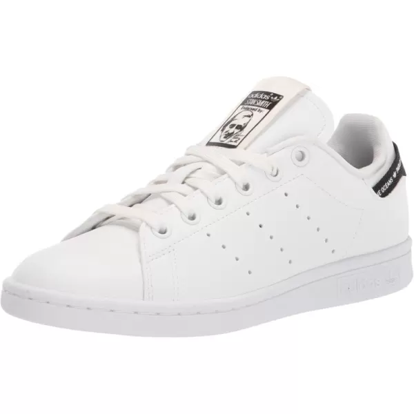 imageadidas Mens Stan Smith SneakerWhiteWhiteBlack