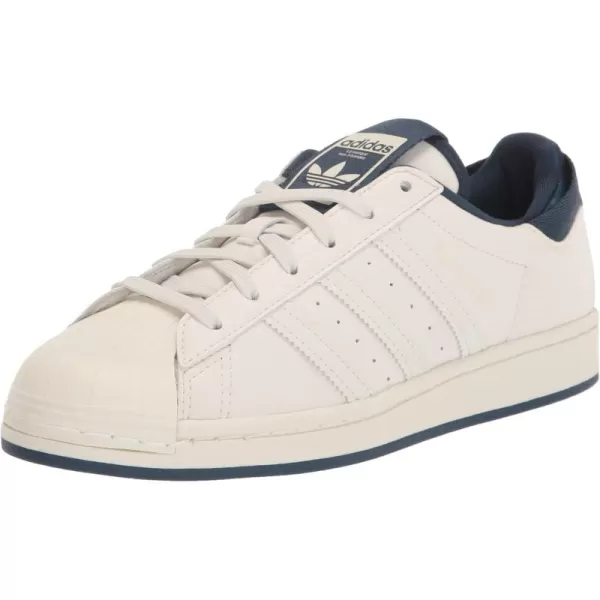 imageadidas UnisexBaby Superstar SneakerChalk WhiteHazy BlueCrew Navy