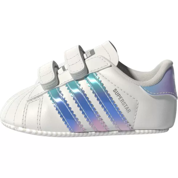 imageadidas UnisexBaby Superstar SneakerCloud WhiteCloud WhiteCore Black