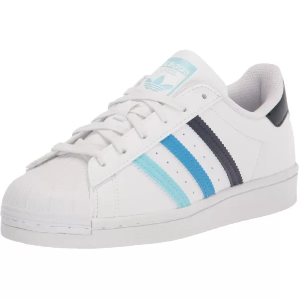 imageadidas UnisexBaby Superstar SneakerFtwr WhiteBliss BluePulse Blue