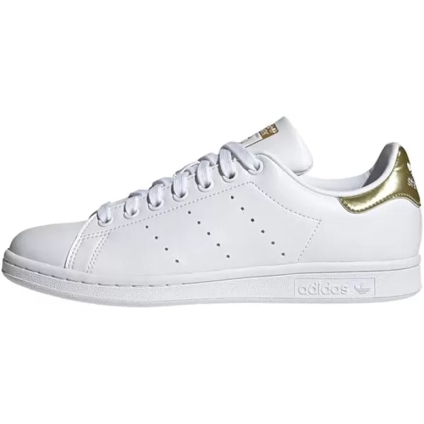 imageadidas Womens Stan Smith ShoesCloud WhiteCloud WhiteGold Metallic