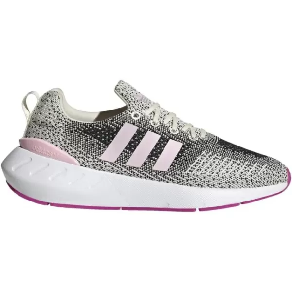 imageadidas Womens Swift Run 22 SneakerCream WhiteClear PinkVivid Pink