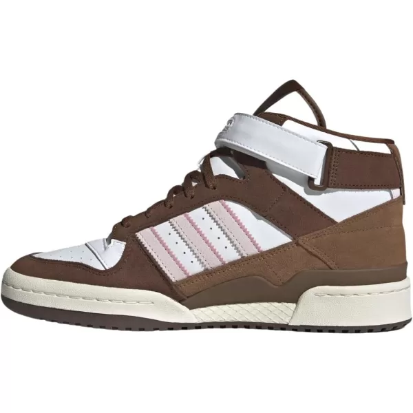 imageadidas Mens Forum Mid SneakerCloud WhiteLight PinkPantone