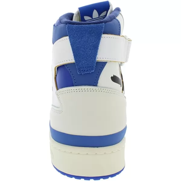 imageadidas Mens Forum Mid SneakerOff WhiteFootwear WhiteRoyal Blue