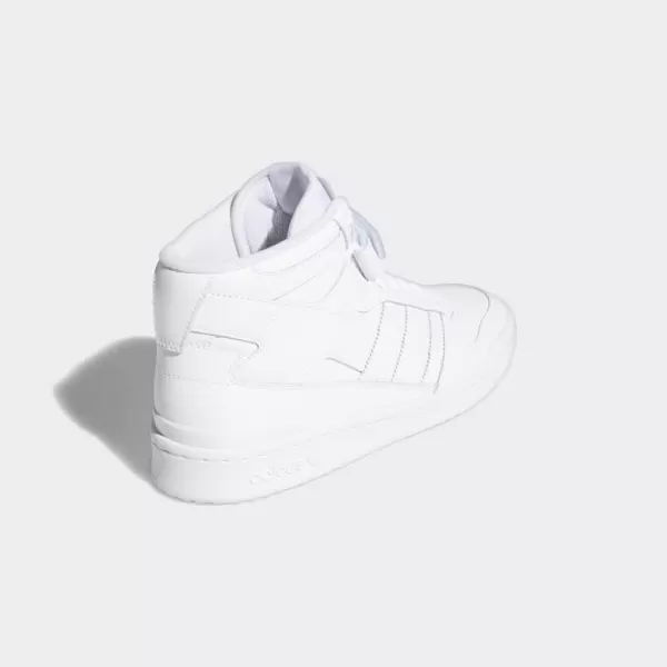 imageadidas Mens Forum Mid SneakerWhiteWhiteWhite