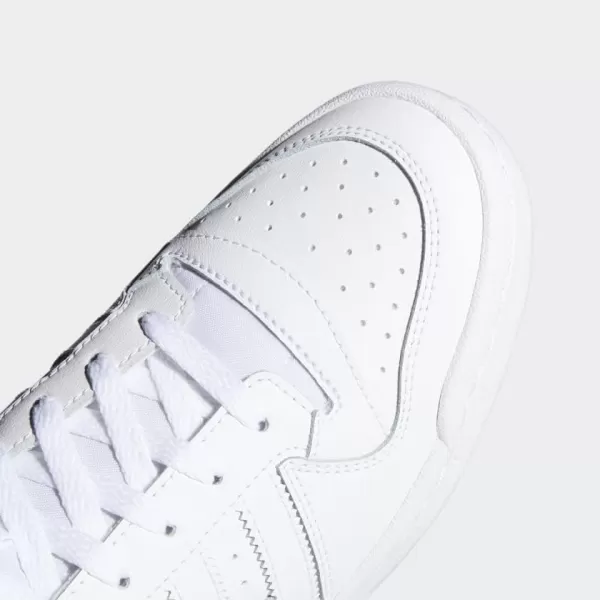 imageadidas Mens Forum Mid SneakerWhiteWhiteWhite