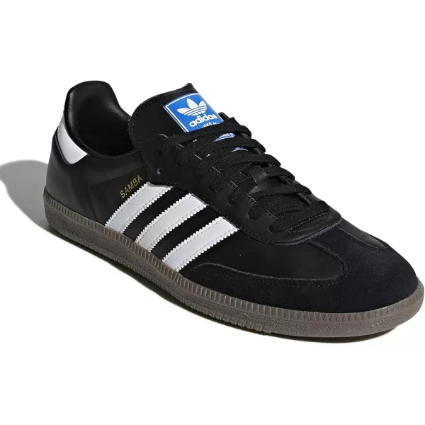 imageadidas Mens Samba Leather Short Tongue SoccerBlack Core Black Ftwr White Gum5 Core Black Ftwr White Gum5