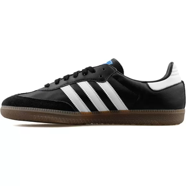 imageadidas Mens Samba Leather Short Tongue SoccerBlack Negbs Ftwbla Gum5 000