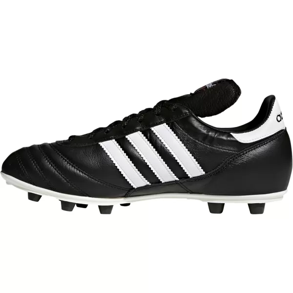 imageadidas Mens Samba Leather Short Tongue SoccerBlackWhite