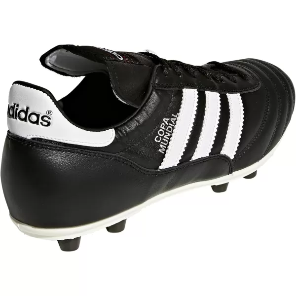 imageadidas Mens Samba Leather Short Tongue SoccerBlackWhite