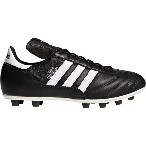 imageadidas Mens Samba Leather Short Tongue SoccerBlackWhite