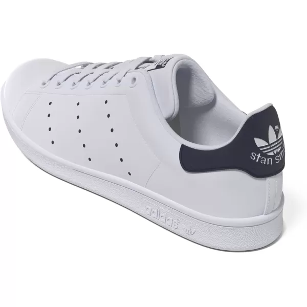 imageadidas Mens Stan Smith ShoesCore Ftwr Core White Ftwr White Collegiate Navy