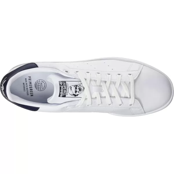 imageadidas Mens Stan Smith ShoesCore Ftwr Core White Ftwr White Collegiate Navy