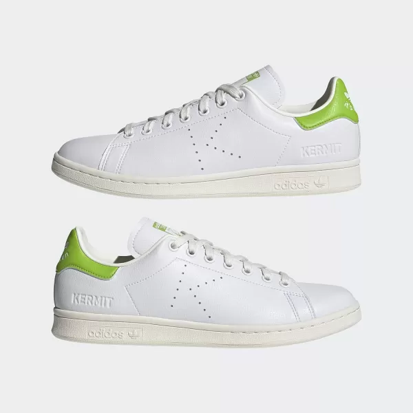 imageadidas Mens Stan Smith ShoesWhiteLime