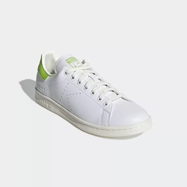 imageadidas Mens Stan Smith ShoesWhiteLime