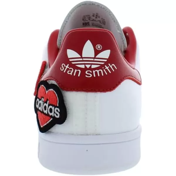 imageadidas Mens Stan Smith ShoesWhiteRed